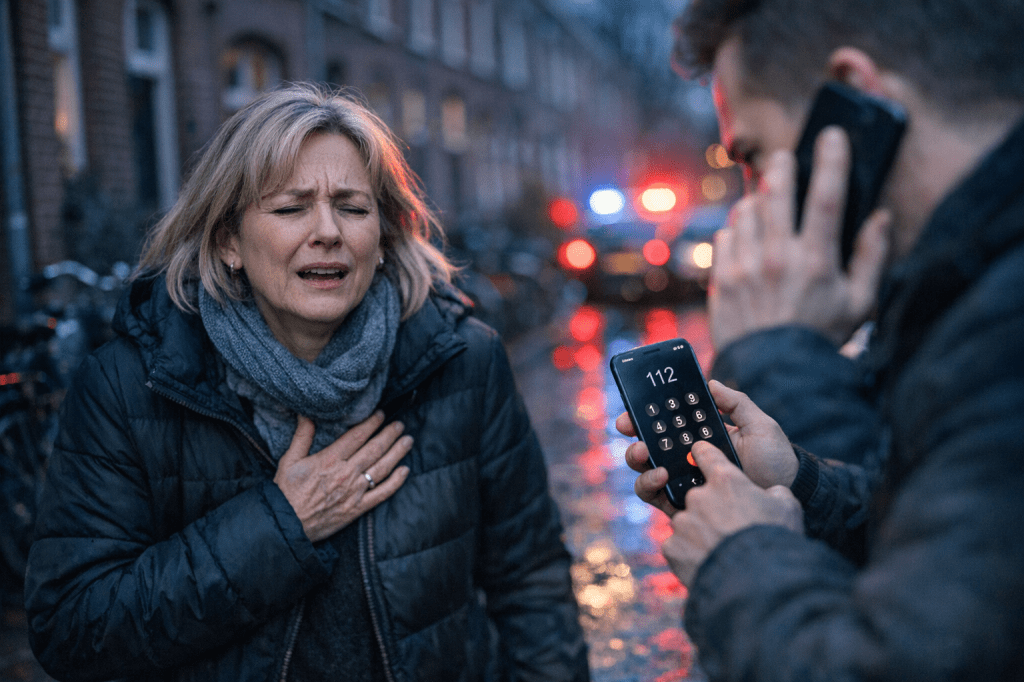 Welke symptomen van hartklachten zijn reden om meteen 112 te bellen en welke kun je eerst met de huisarts bespreken?