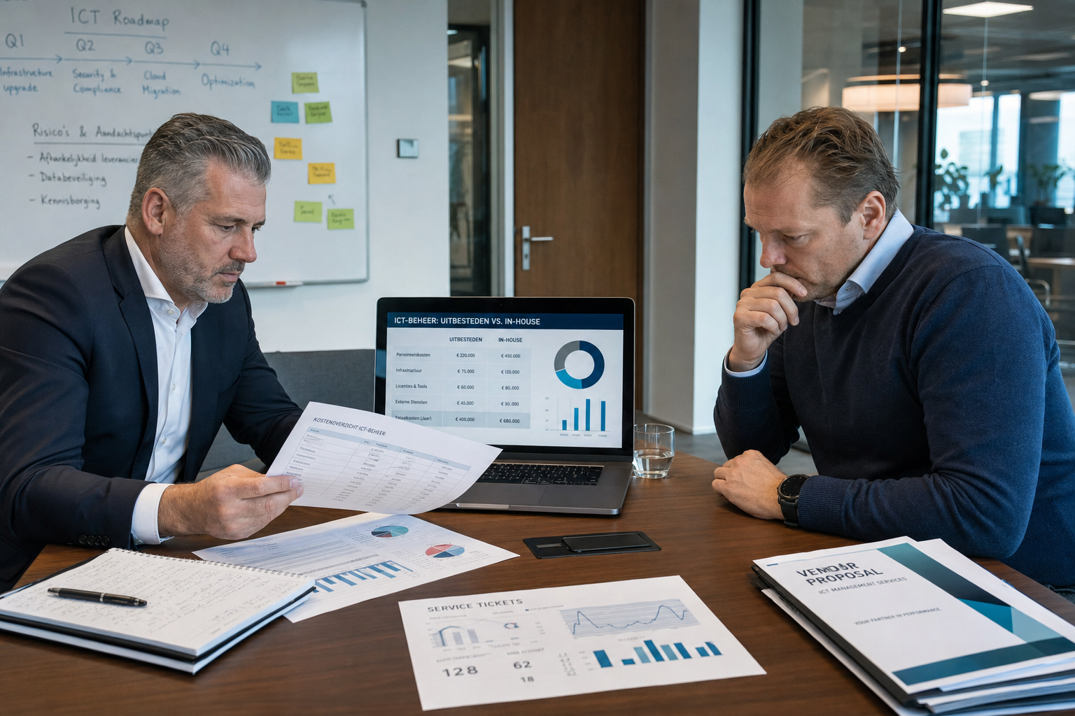 ICT-beheer uitbesteden of intern organiseren
