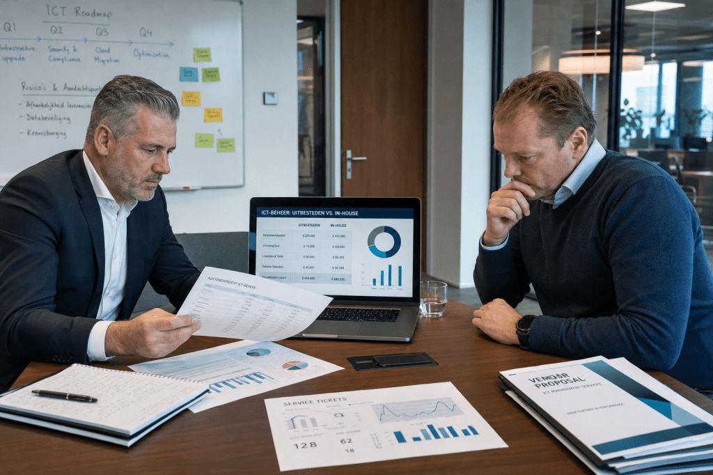 Wanneer is het verstandiger om ICT-beheer uit te besteden en wanneer loont het om het intern te&nbsp;organiseren?