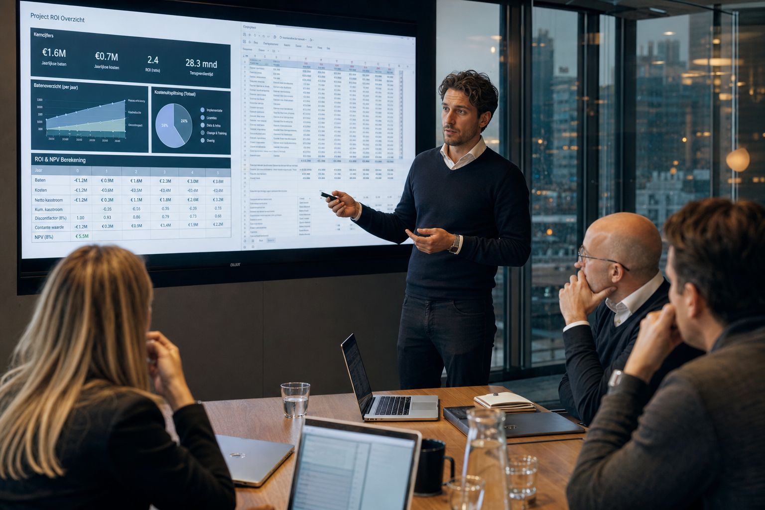 Data-AI kosten en ROI berekening voor organisaties